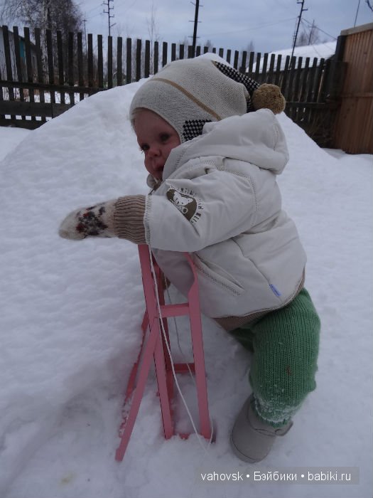 С первым зимним днём — Куклы Реборн (Reborn): домашние фото