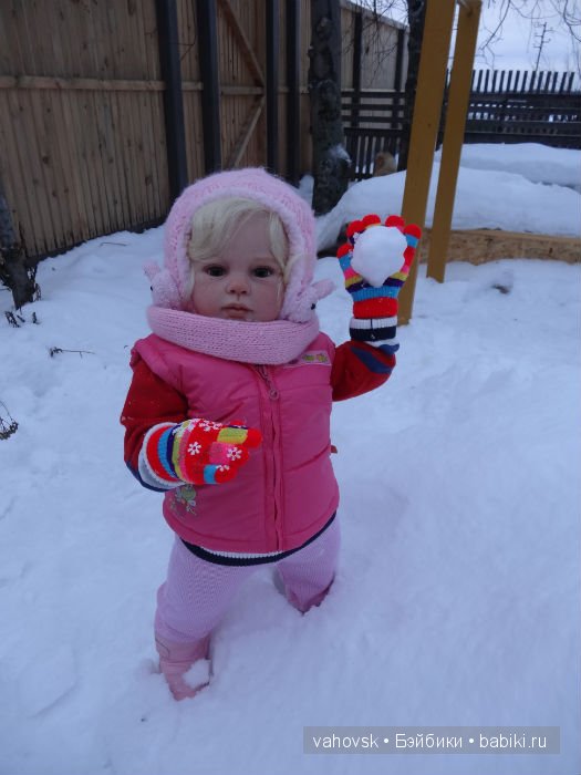 С первым зимним днём — Куклы Реборн (Reborn): домашние фото