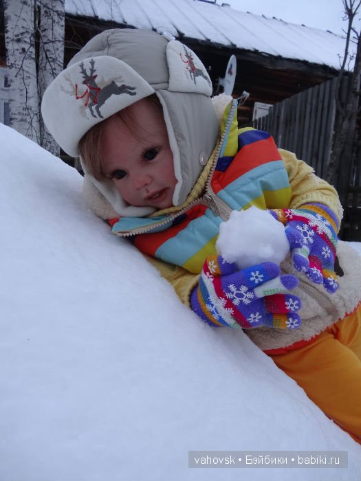 С первым зимним днём — Куклы Реборн (Reborn): домашние фото