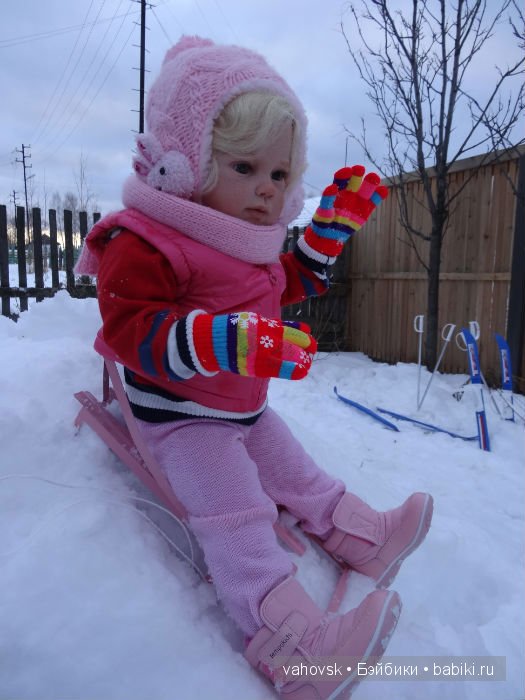 С первым зимним днём — Куклы Реборн (Reborn): домашние фото