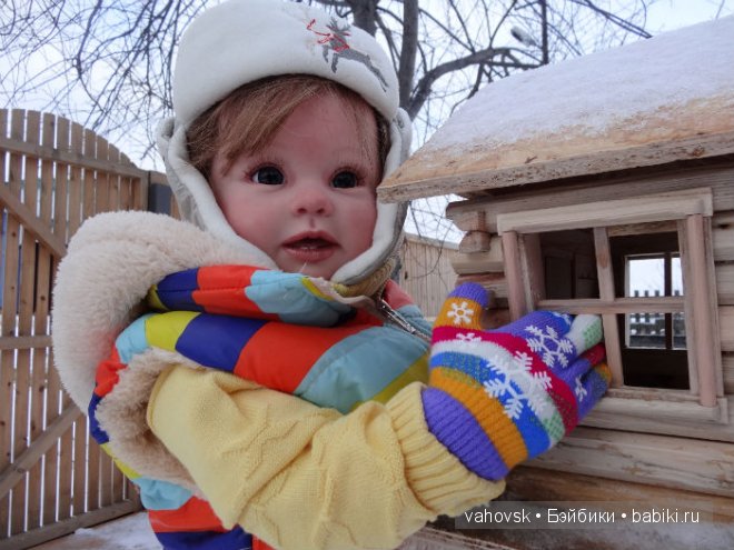 С первым зимним днём — Куклы Реборн (Reborn): домашние фото (фото 9)