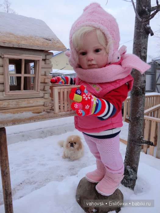 С первым зимним днём — Куклы Реборн (Reborn): домашние фото