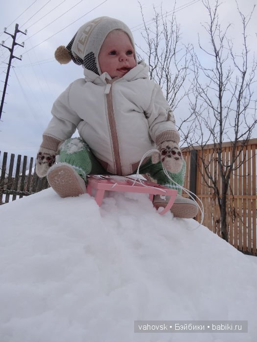 С первым зимним днём — Куклы Реборн (Reborn): домашние фото