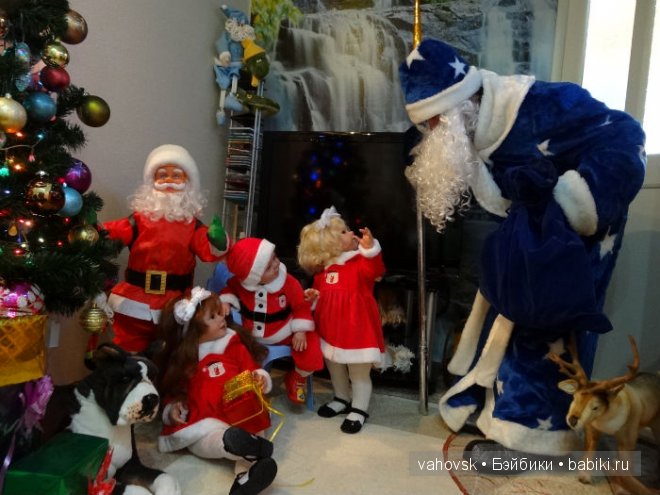 Настоящий Дед Мороз — Куклы Реборн (Reborn): домашние фото