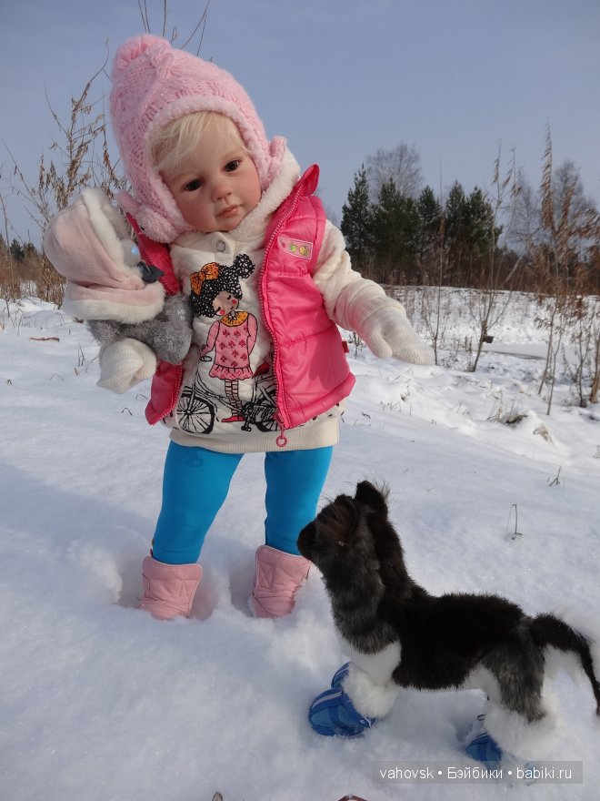 Зимние забавы! Мои куклы реборн
