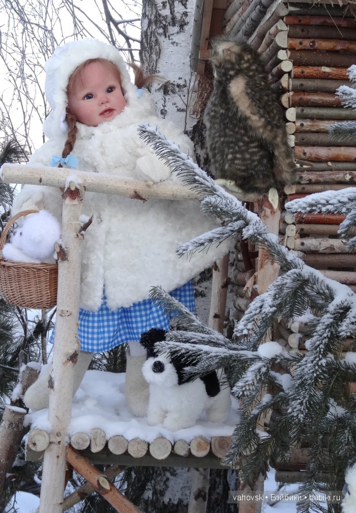 Путешествие в зимнюю сказку! Часть первая. Мои куклы реборн