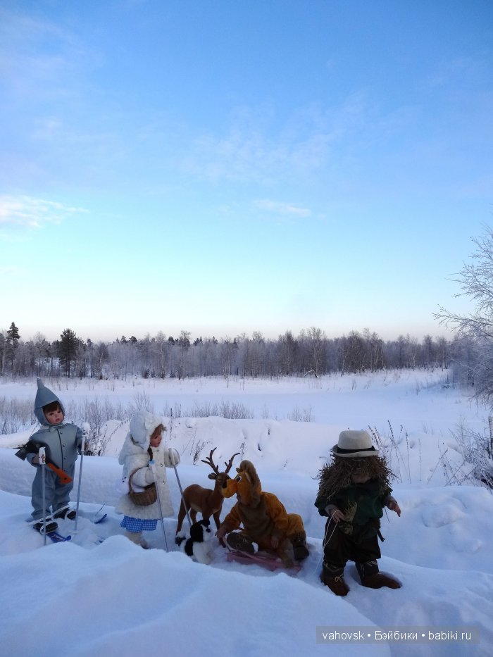 Путешествие в зимнюю сказку! Часть первая. Мои куклы реборн