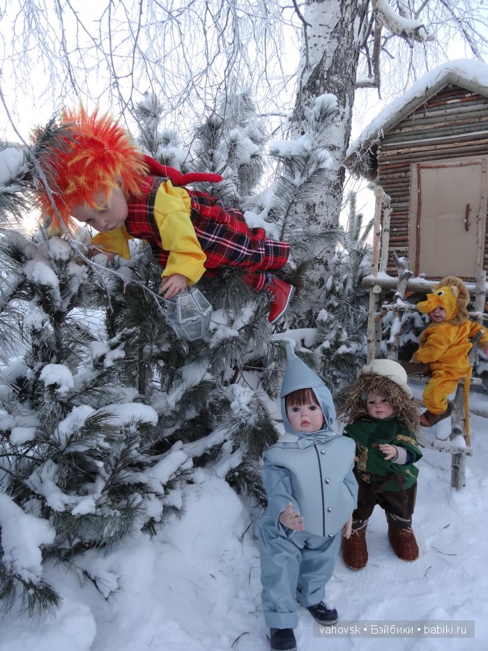 Путешествие в зимнюю сказку! Часть первая. Мои куклы реборн