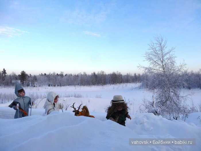 Путешествие в зимнюю сказку! Часть первая. Мои куклы реборн