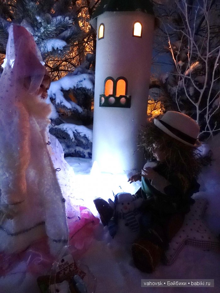 Путешествие в зимнюю сказку! Часть первая. Мои куклы реборн