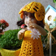 Рассказ о Божьей Коровке и четырёх сестрицах. Helen Kish