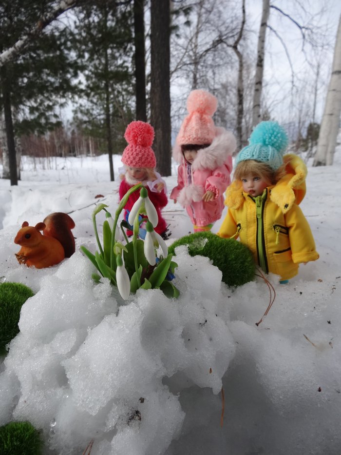 Весна на севере! Коллекционные куклы Helen Kish