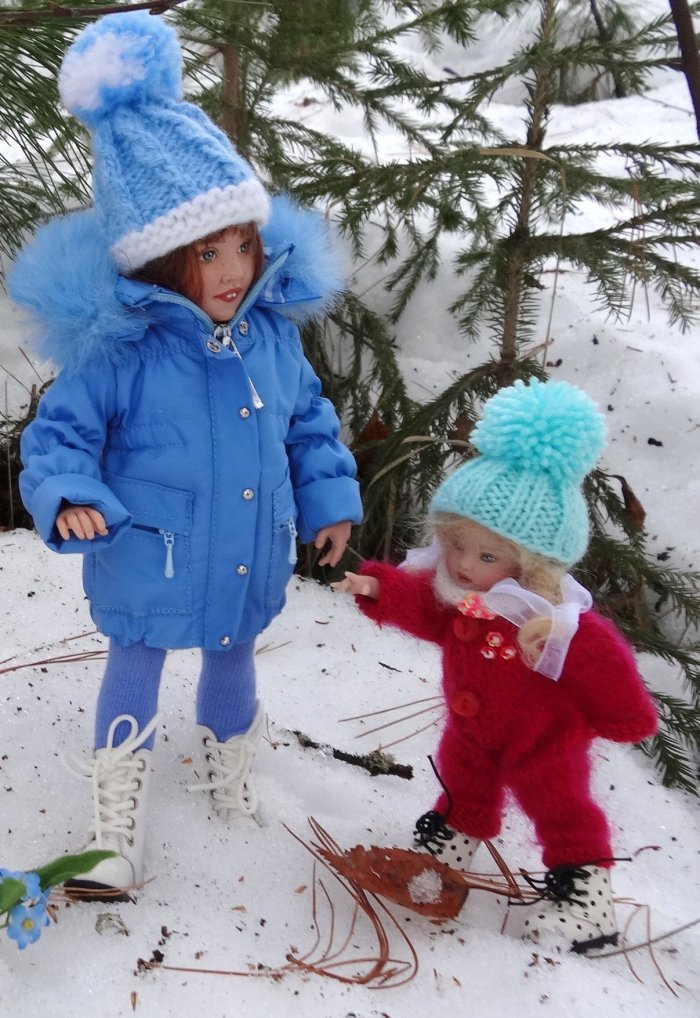 Весна на севере! Коллекционные куклы Helen Kish