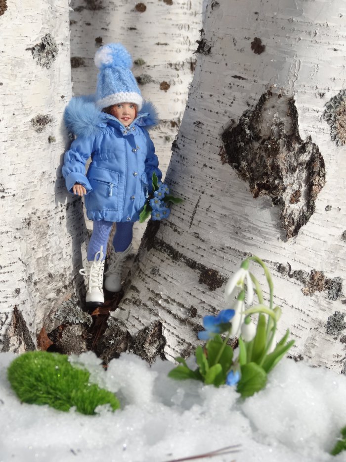 Весна на севере! Коллекционные куклы Helen Kish