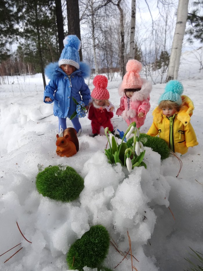 Весна на севере! Коллекционные куклы Helen Kish