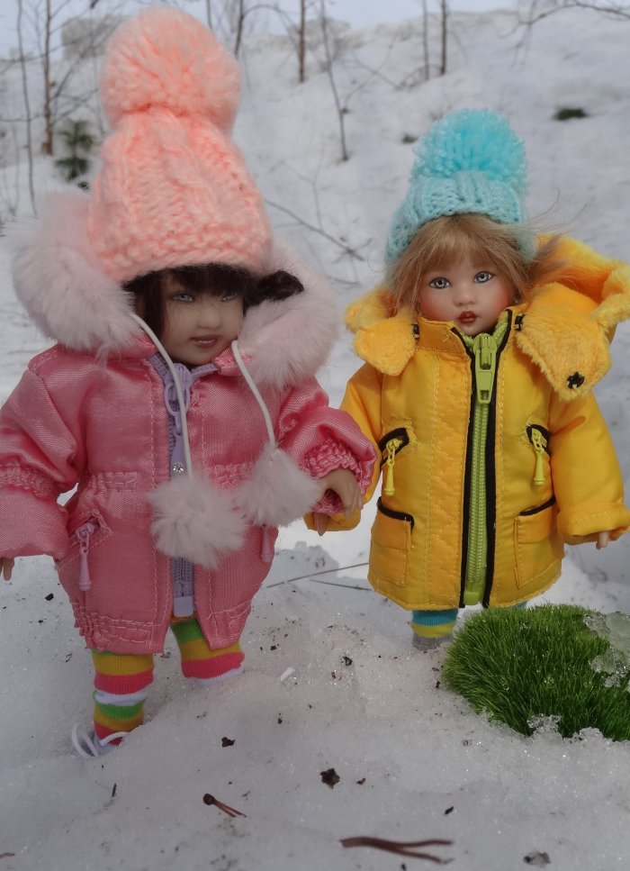 Весна на севере! Коллекционные куклы Helen Kish