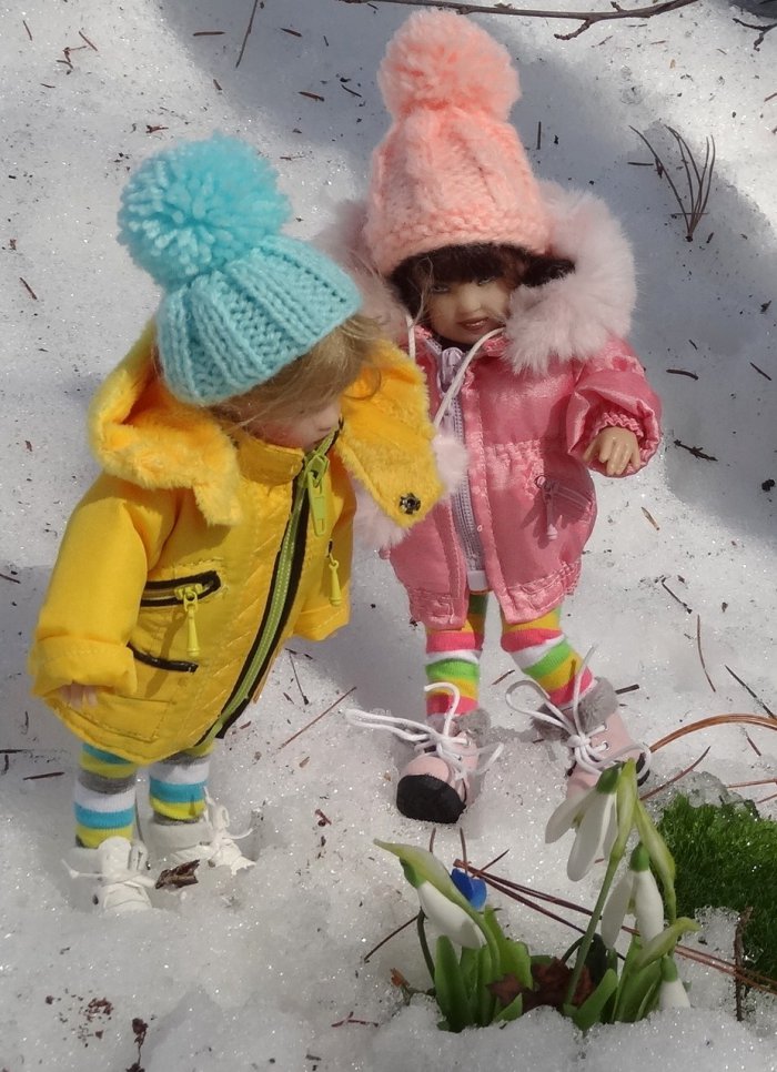 Весна на севере! Коллекционные куклы Helen Kish