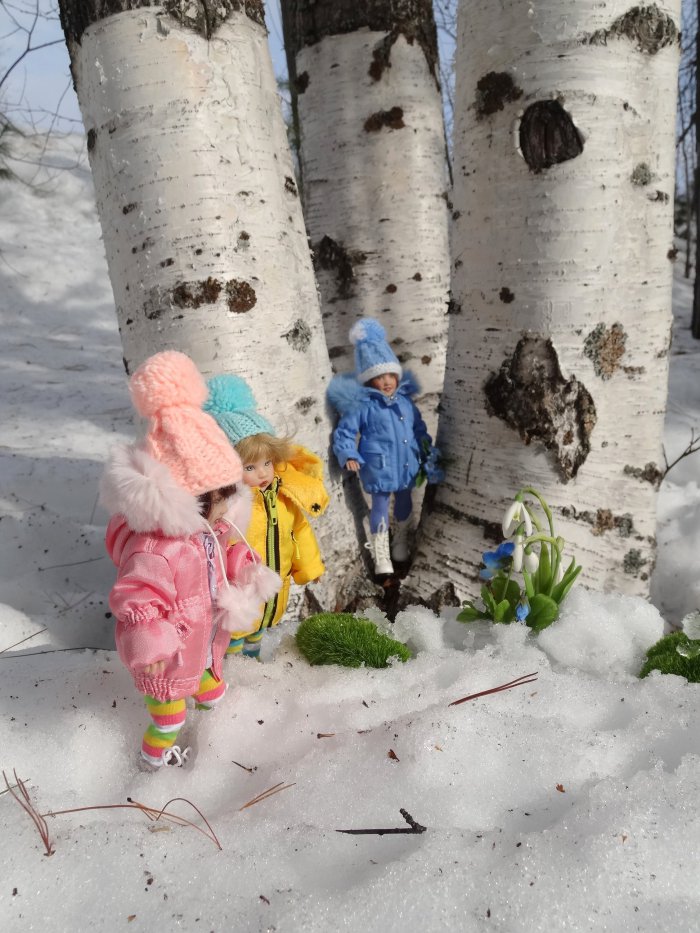 Весна на севере! Коллекционные куклы Helen Kish