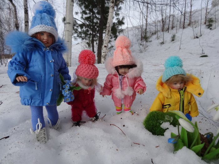 Весна на севере! Коллекционные куклы Helen Kish