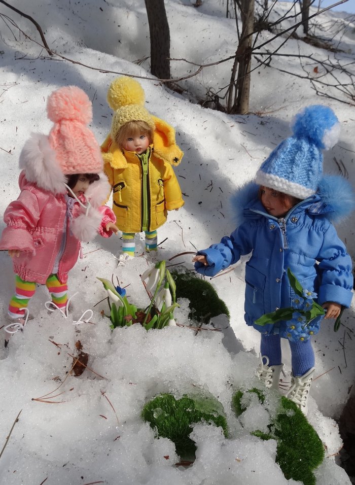 Весна на севере! Коллекционные куклы Helen Kish (фото 9)