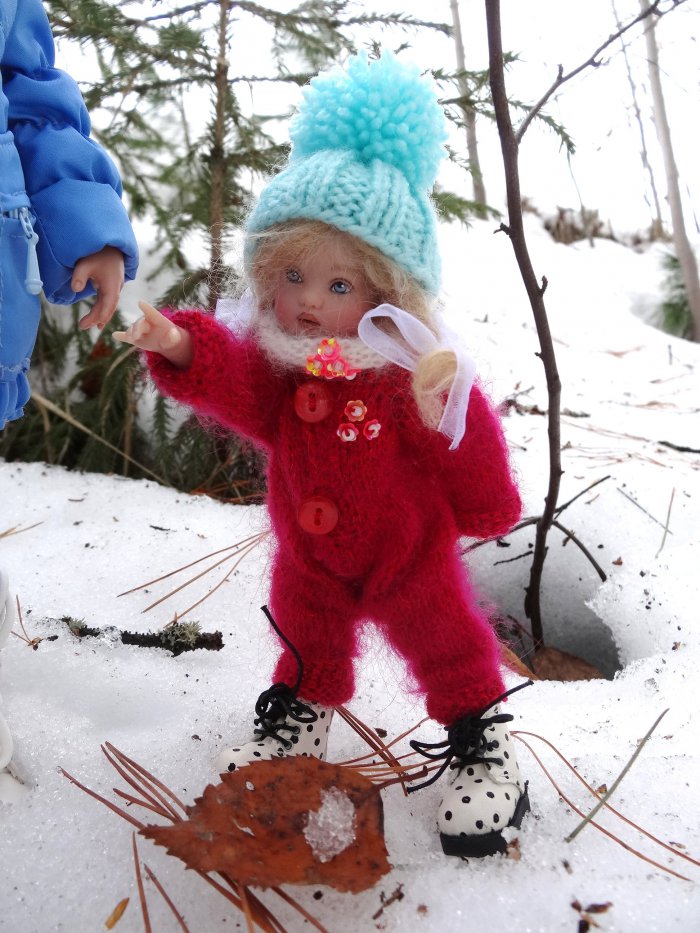 Весна на севере! Коллекционные куклы Helen Kish