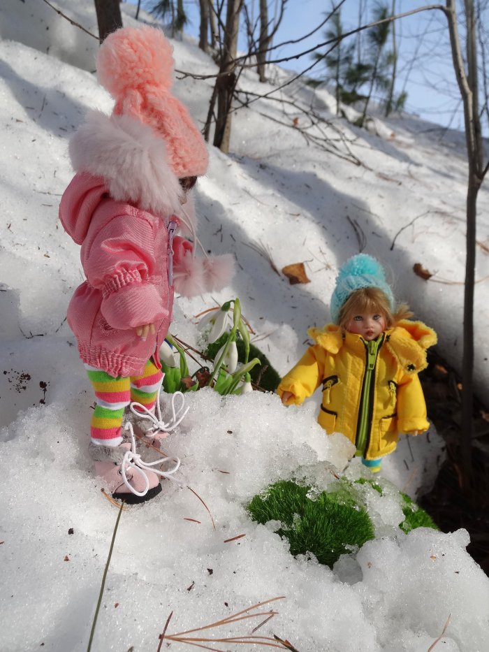Весна на севере! Коллекционные куклы Helen Kish