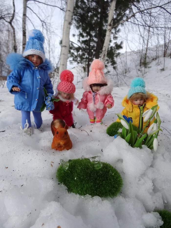 Весна на севере! Коллекционные куклы Helen Kish