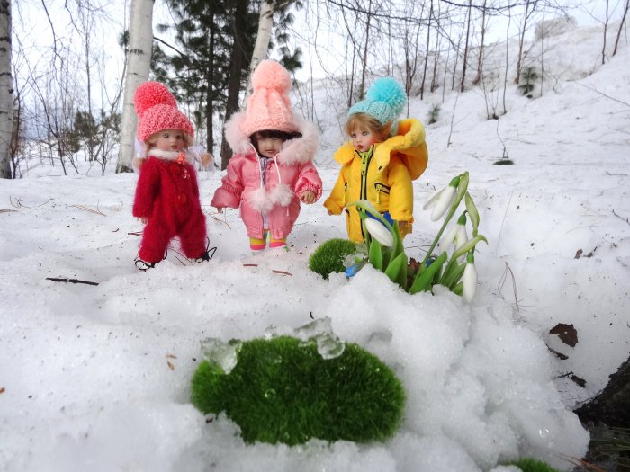 Весна на севере! Коллекционные куклы Helen Kish