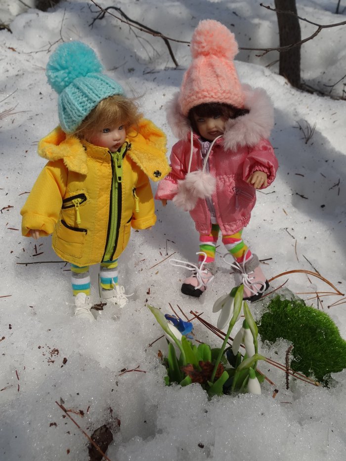 Весна на севере! Коллекционные куклы Helen Kish