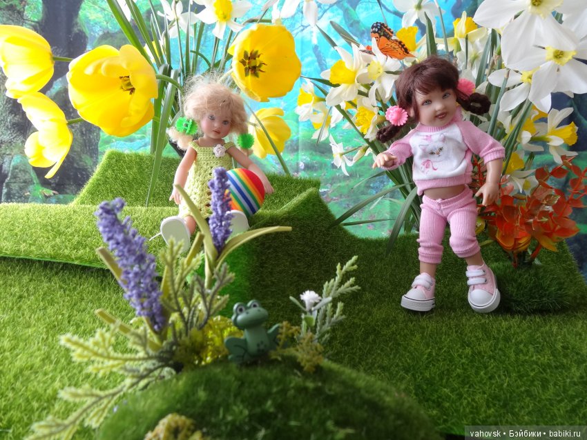 Весна, цветы и маленькие Феи
