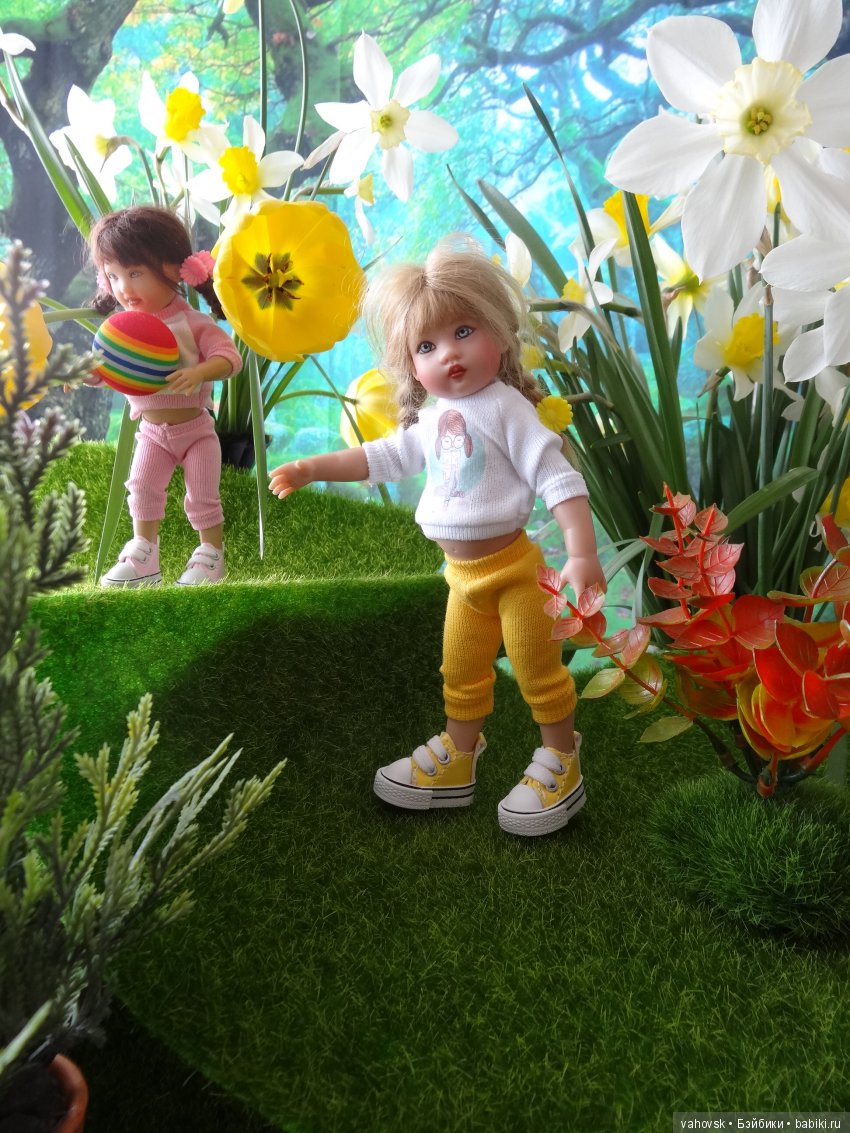 Весна, цветы и маленькие Феи