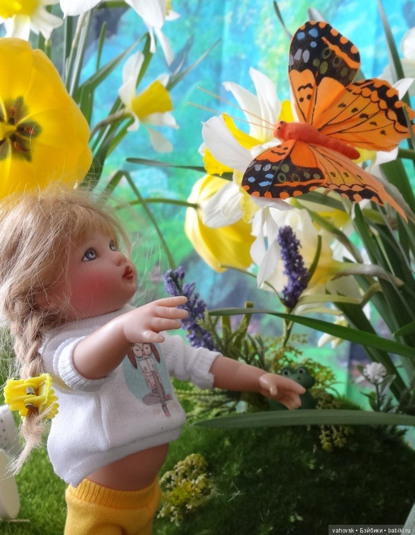 Весна, цветы и маленькие Феи