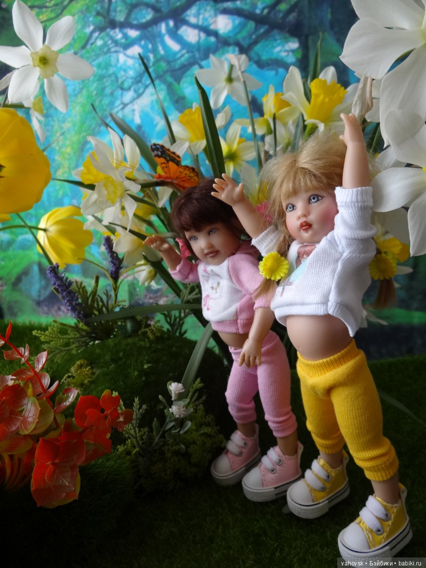 Весна, цветы и маленькие Феи