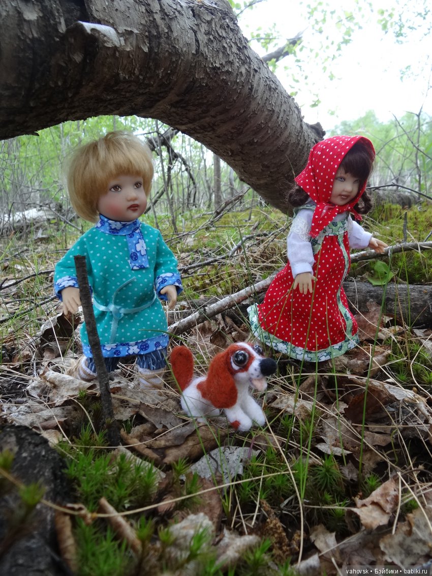 В гости к бабушке Яге! Часть первая. Куклы Хелен Киш