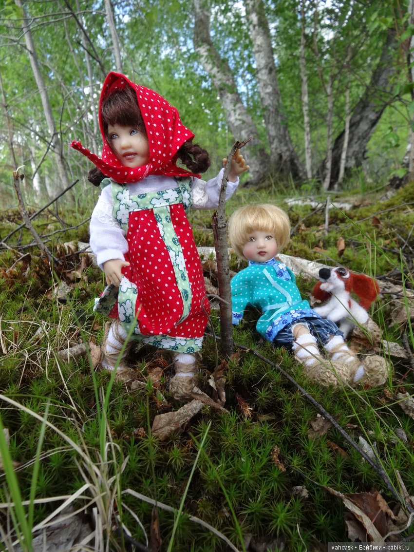 В гости к бабушке Яге! Часть первая. Куклы Хелен Киш