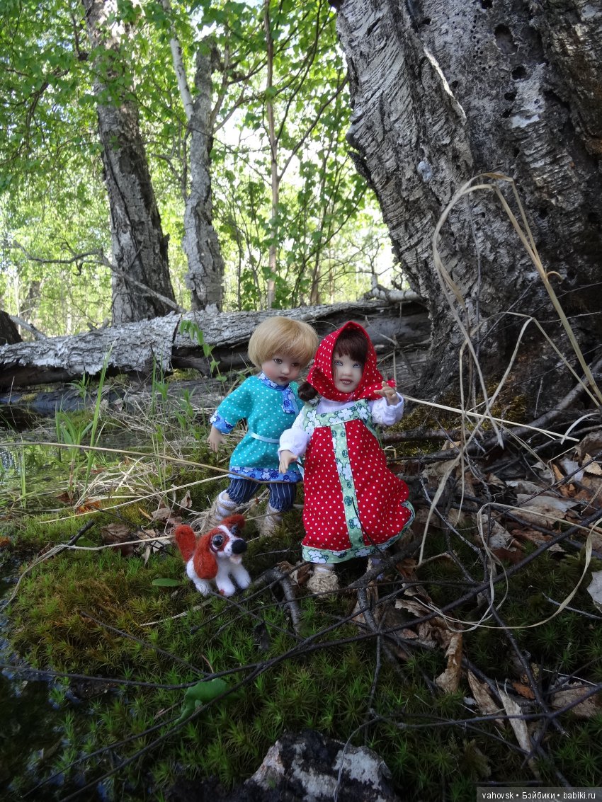 В гости к бабушке Яге! Часть первая. Куклы Хелен Киш