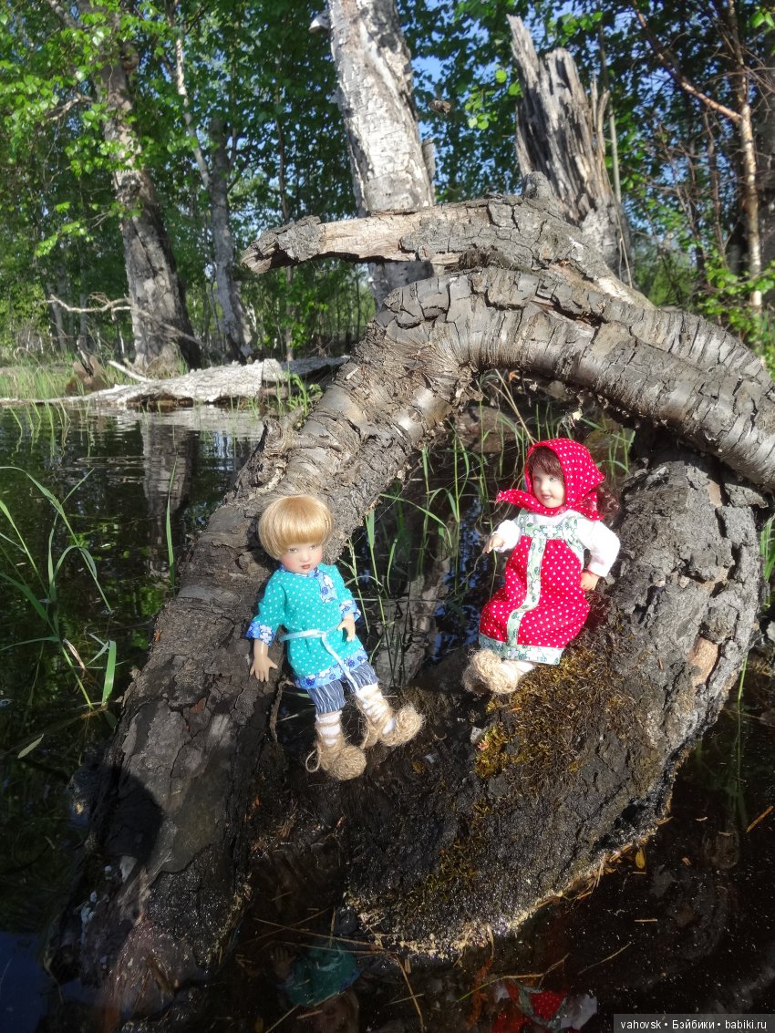 В гости к бабушке Яге! Часть вторая. Куклы Хелен Киш