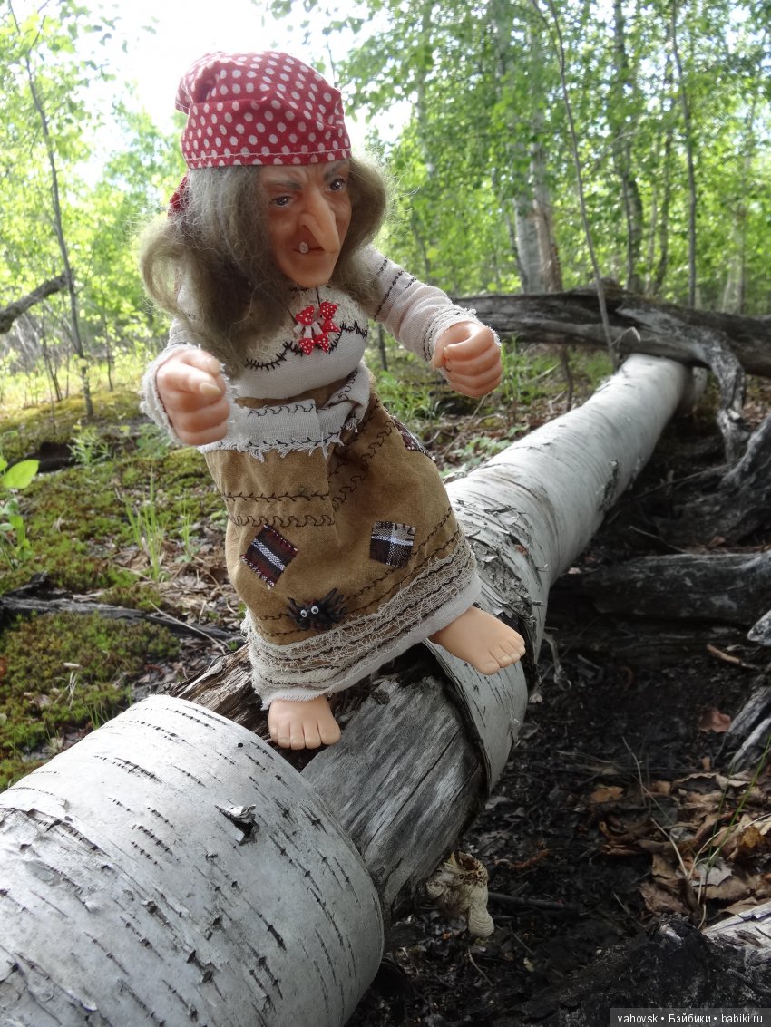 В гости к бабушке Яге! Часть вторая. Куклы Хелен Киш