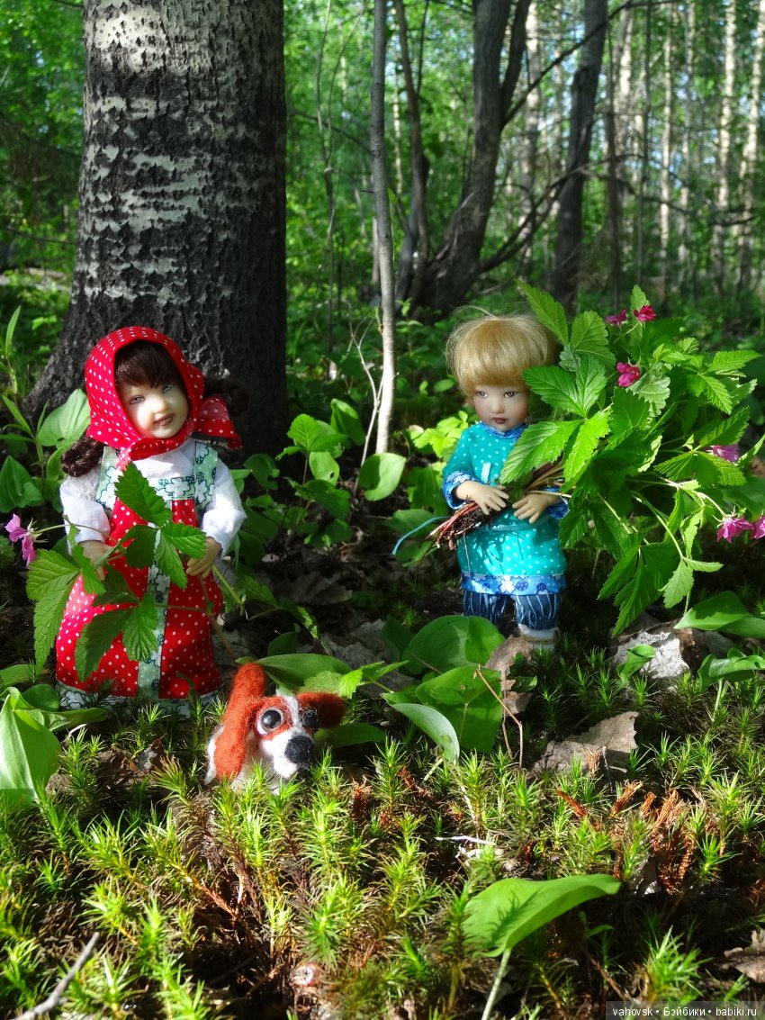 В гости к бабушке Яге! Часть вторая. Куклы Хелен Киш