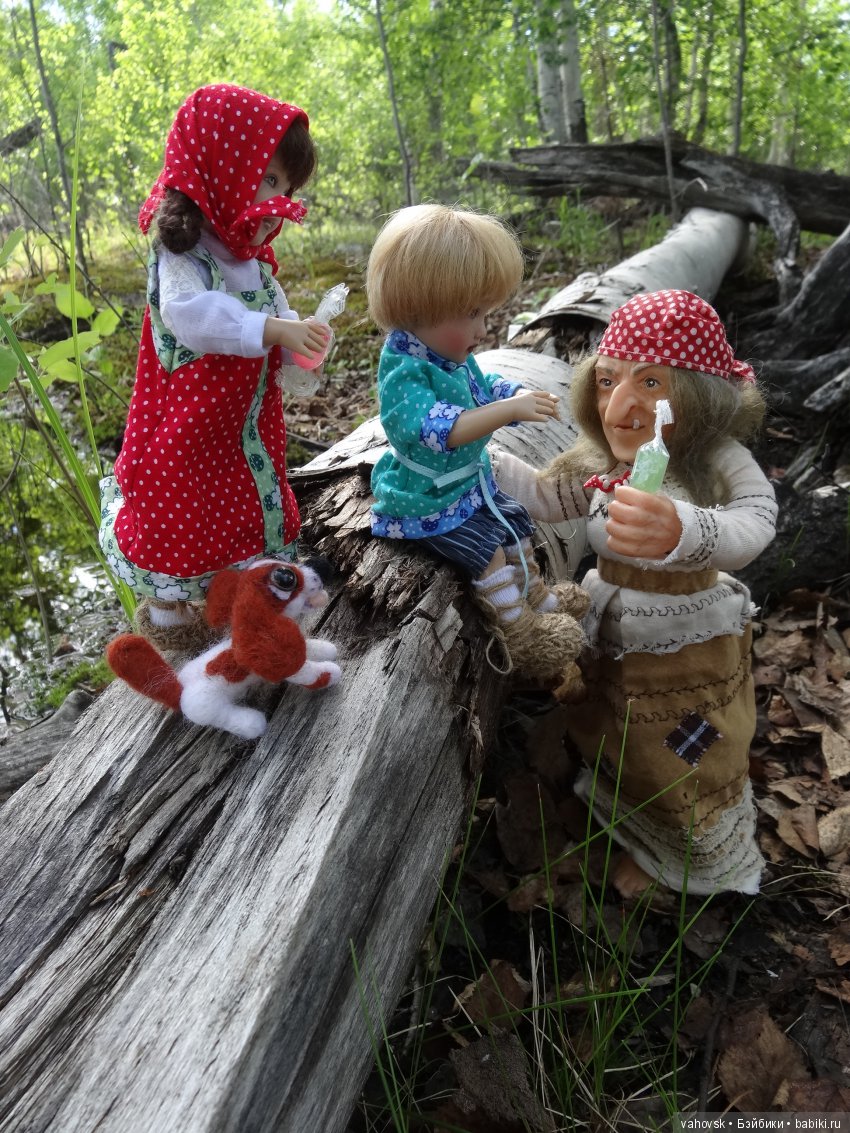 В гости к бабушке Яге! Часть вторая. Куклы Хелен Киш