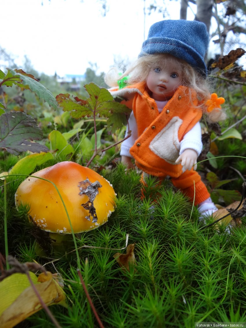 В мире грибов с Мухоморовой Гномочкой! Кукла Хелен Киш