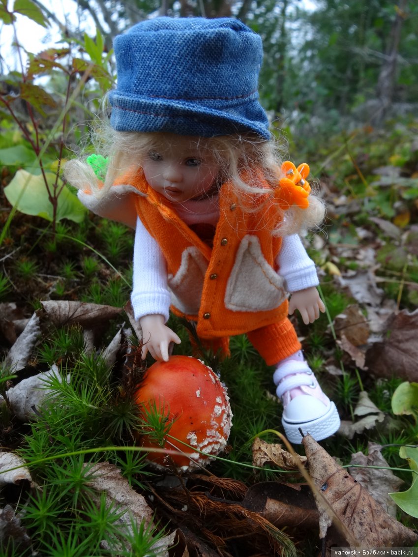 В мире грибов с Мухоморовой Гномочкой! Кукла Хелен Киш