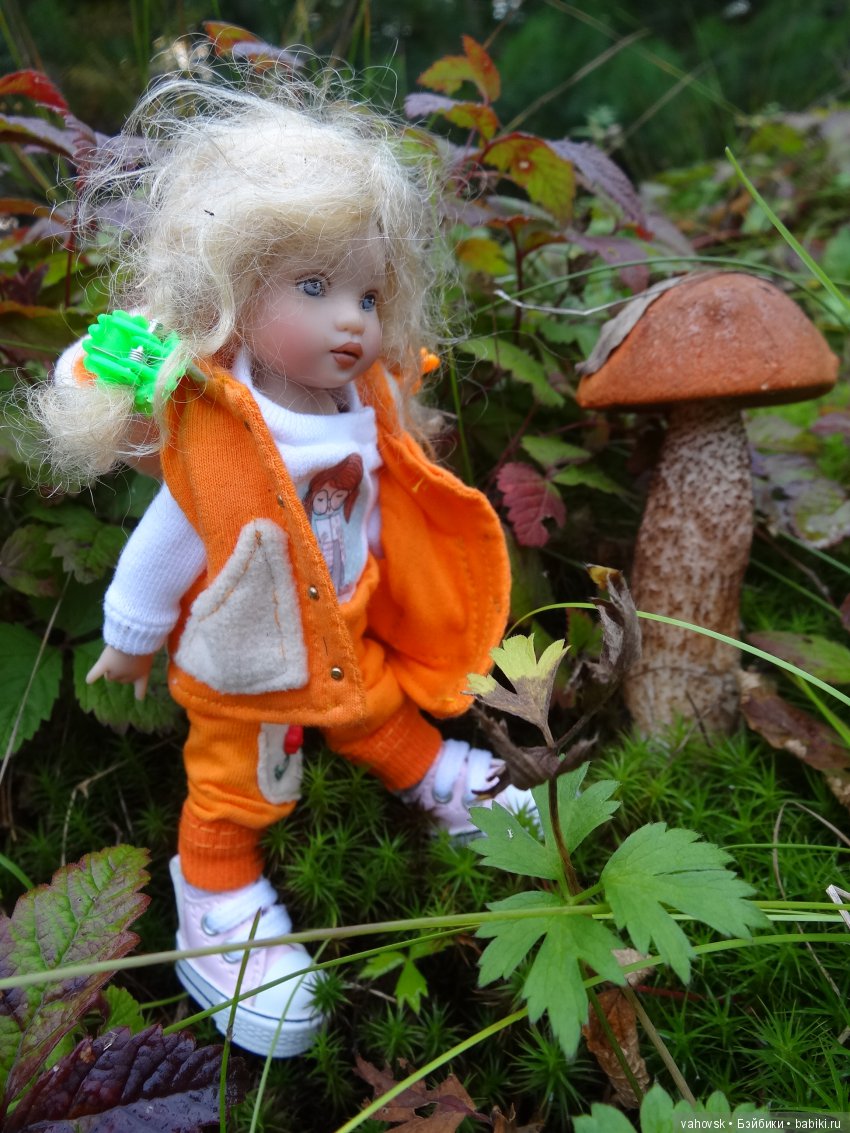 В мире грибов с Мухоморовой Гномочкой! Кукла Хелен Киш