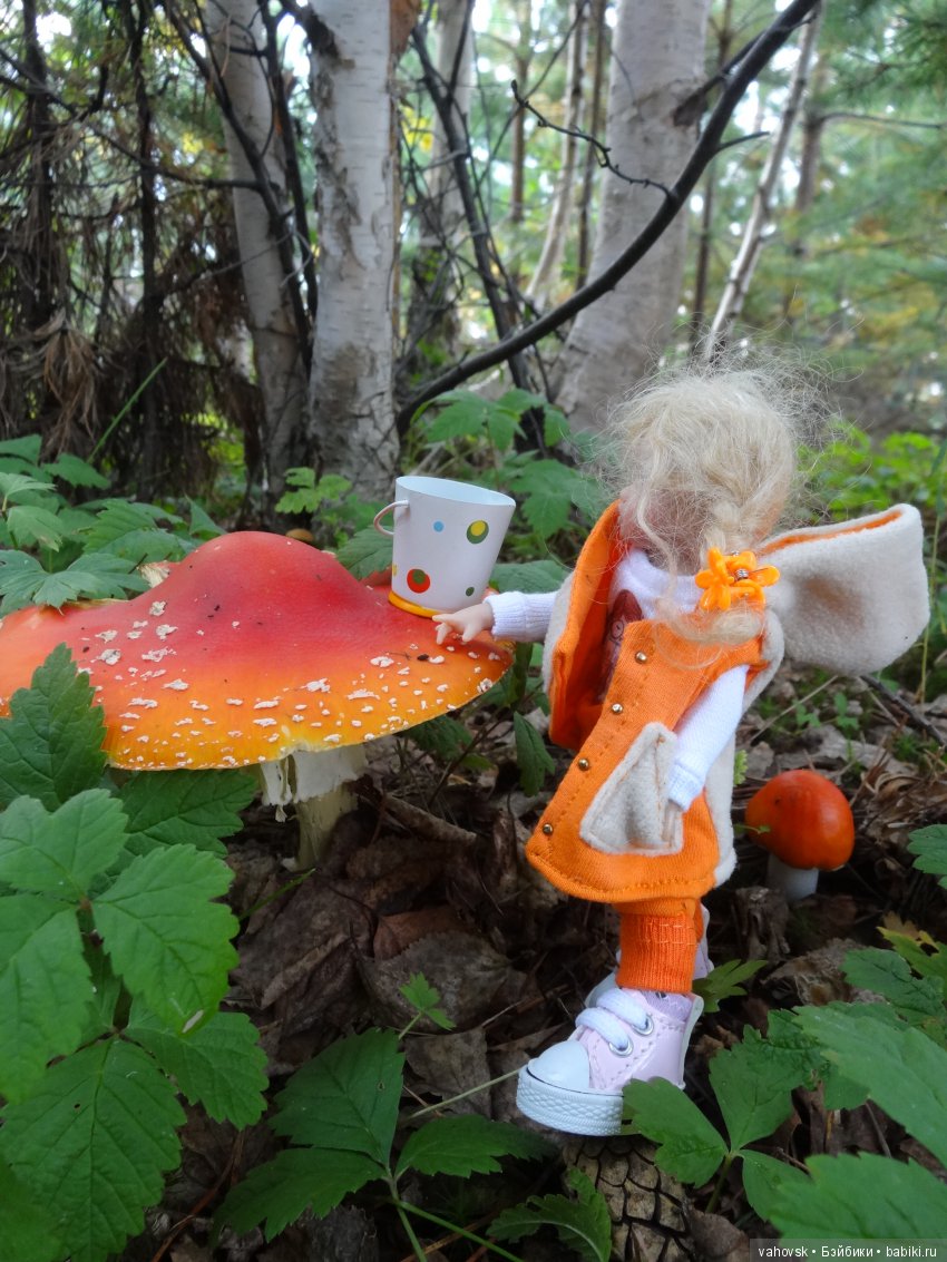 В мире грибов с Мухоморовой Гномочкой! Кукла Хелен Киш