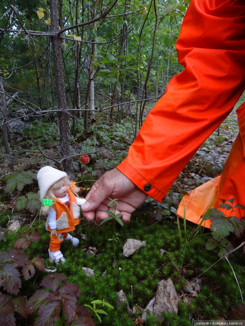 В мире грибов с Мухоморовой Гномочкой! Кукла Хелен Киш