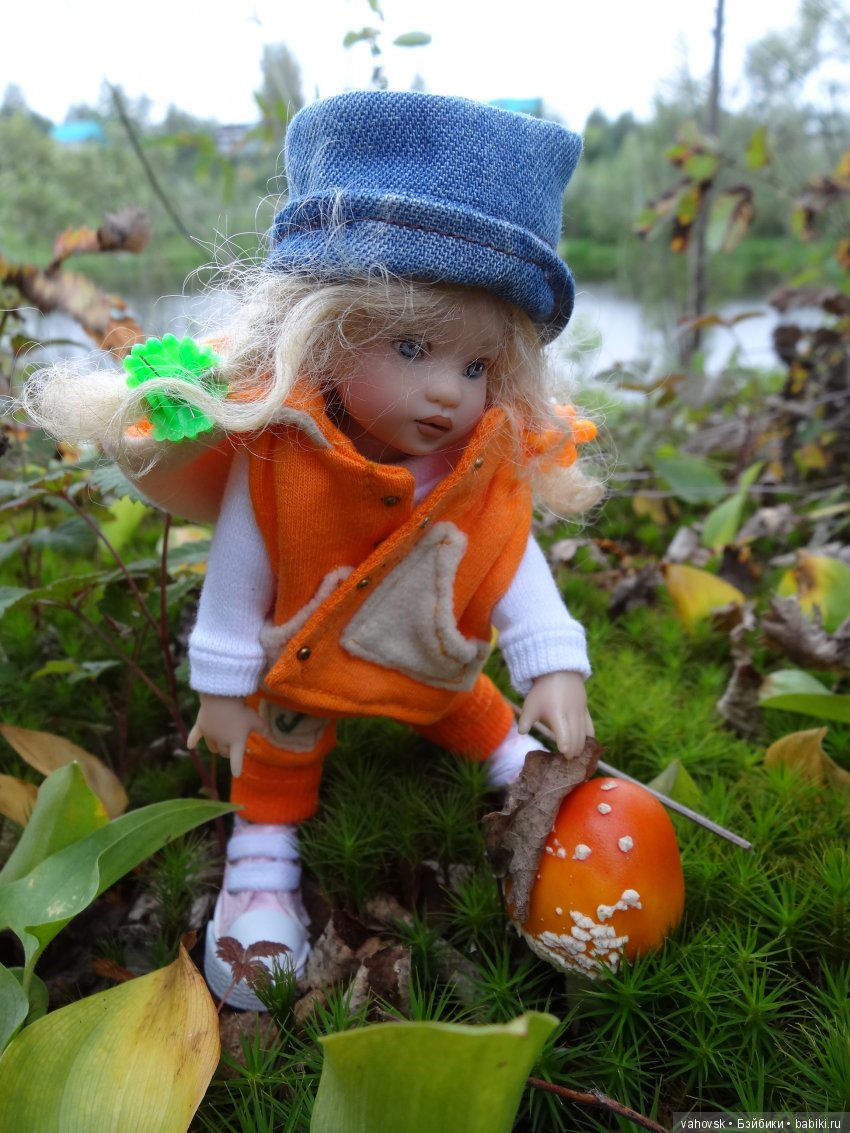 В мире грибов с Мухоморовой Гномочкой! Кукла Хелен Киш