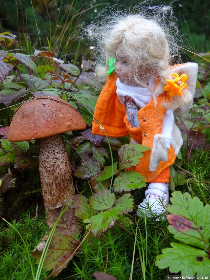 В мире грибов с Мухоморовой Гномочкой! Кукла Хелен Киш
