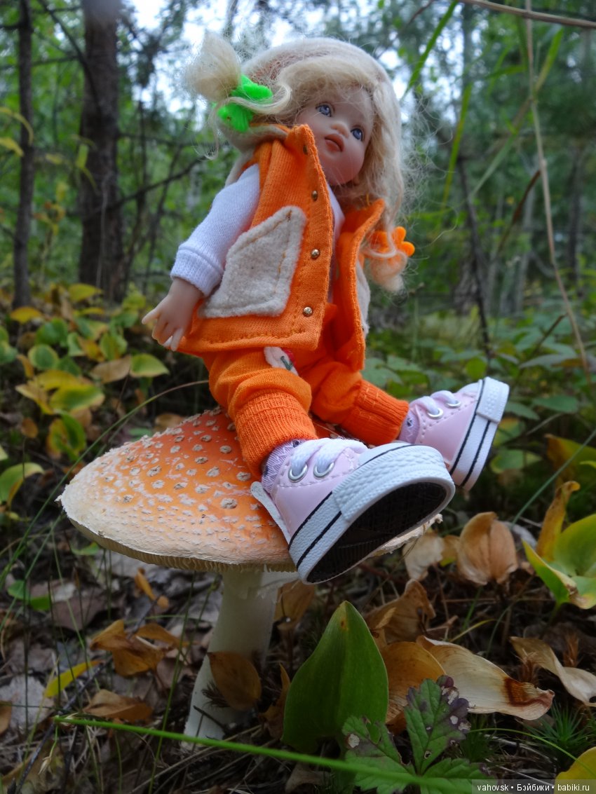 В мире грибов с Мухоморовой Гномочкой! Кукла Хелен Киш