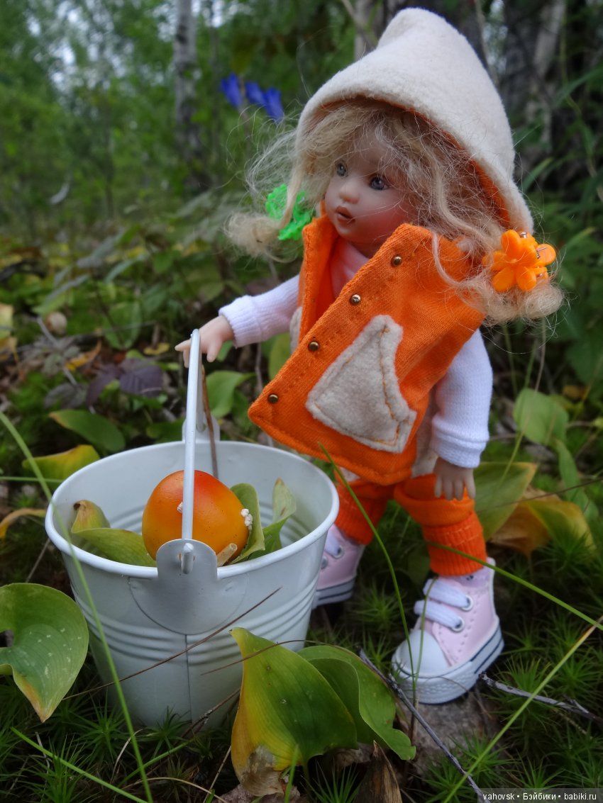 В мире грибов с Мухоморовой Гномочкой! Кукла Хелен Киш