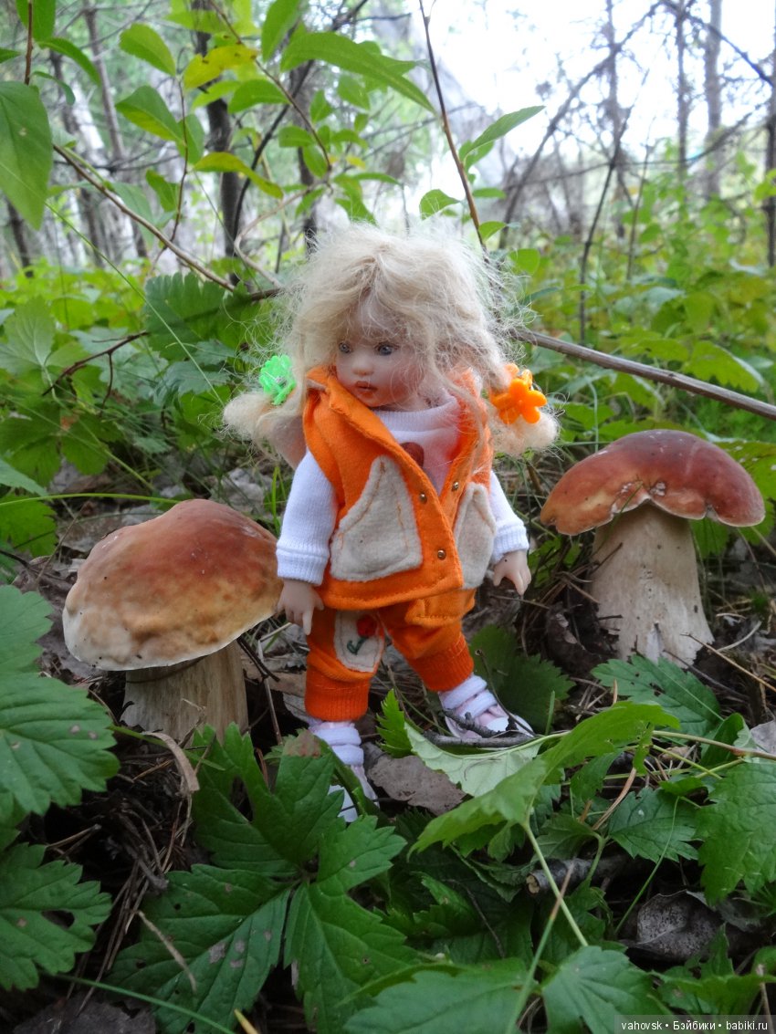 В мире грибов с Мухоморовой Гномочкой! Кукла Хелен Киш